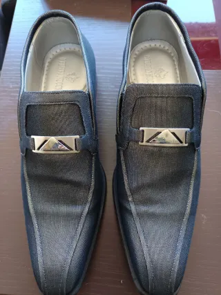 Ottavio Nuccio Zapatos de Gala Negros