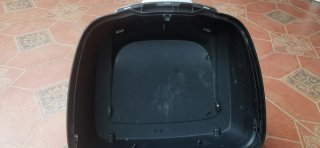 Baúl para moto negro