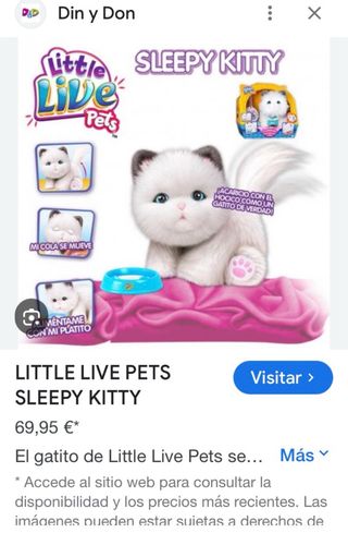 Little Live Pets Gatito Dormilón