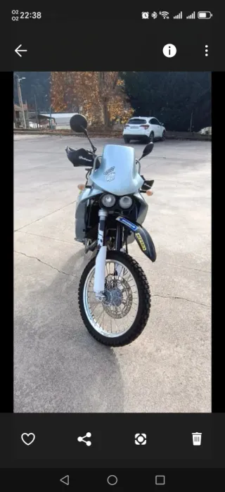 KTM 640 Adventure Azul