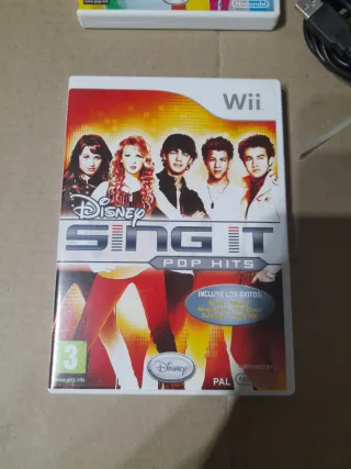 🇪🇦 Lote Juegos Wii Disney Sing It + Micrófono