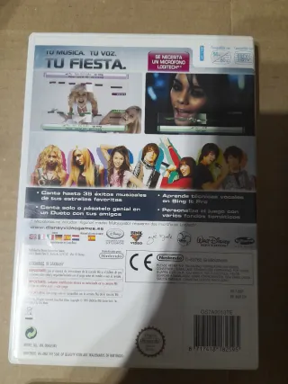 🇪🇦 Lote Juegos Wii Disney Sing It + Micrófono