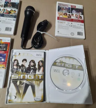 🇪🇦 Lote Juegos Wii Disney Sing It + Micrófono