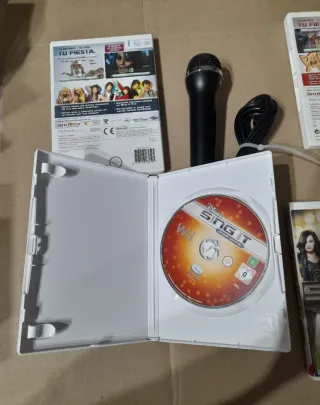 🇪🇦 Lote Juegos Wii Disney Sing It + Micrófono