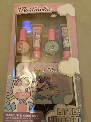 Set Maquillaje y Estuche Martinelia Unicornio