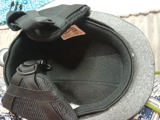 Casco negro para esquí/snowboard