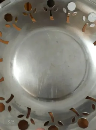 Frutero de metal de 26 cm