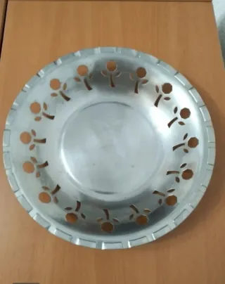Frutero de metal de 26 cm