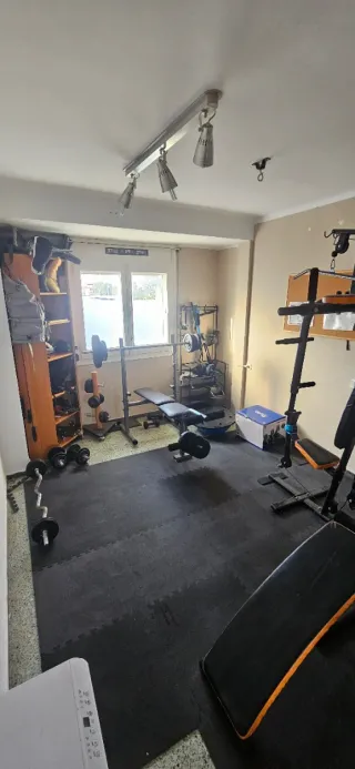 Equipo de gimnasio completo