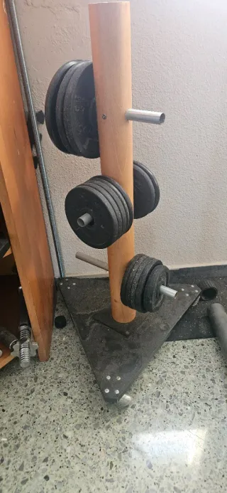 Equipo de gimnasio completo