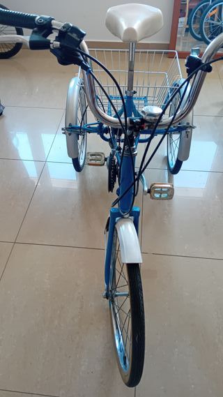 Triciclo adulto plegable ,18 velocidades