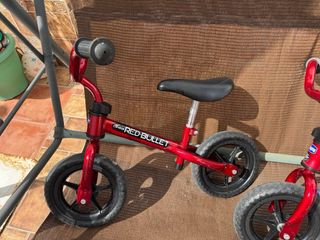 2 Bicicleta Equilibrio Chicco Red Bullet Roja