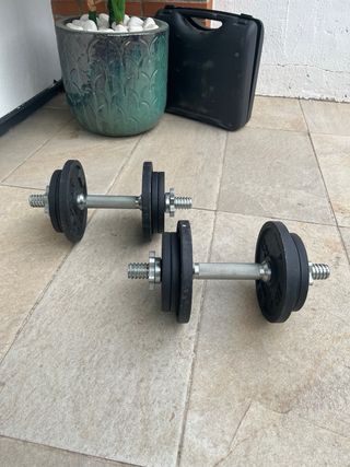 Kit Mancuernas 20kg Musculación
