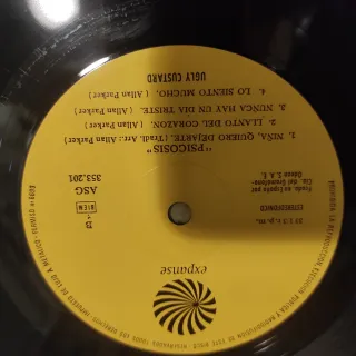Psicosis Ugly Custard Vinilo Raro Ed. Española