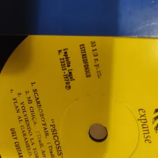 Psicosis Ugly Custard Vinilo Raro Ed. Española