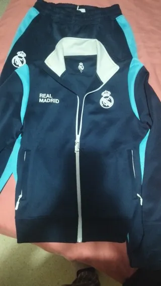 Chándal Real Madrid Azul y Turquesa