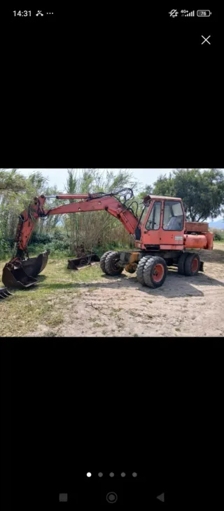 Excavadora Atlas 12 Ton + Accesorios