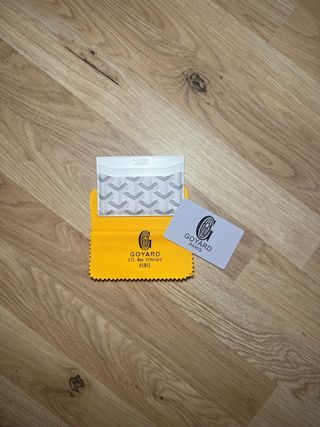 Portacarte Goyard Bianco