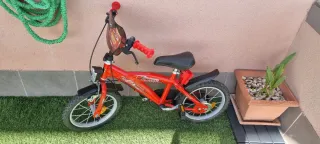 Bicicleta Infantil 14 Roja