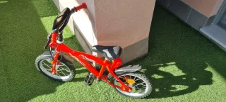Bicicleta Infantil 14 Roja