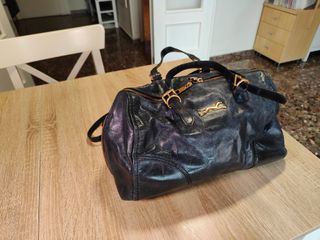Bolso Bimba y Lola Negro Piel Bovino GM