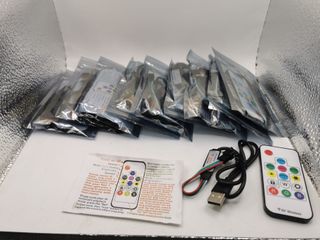 Lote 10 Controladores LED RGB USB Mando RF