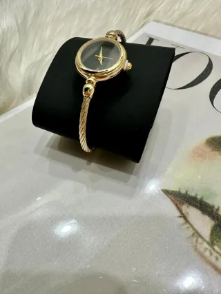 Orologio woman Gold quadrante nero