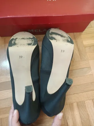 Zapatos de fiesta negros T.39