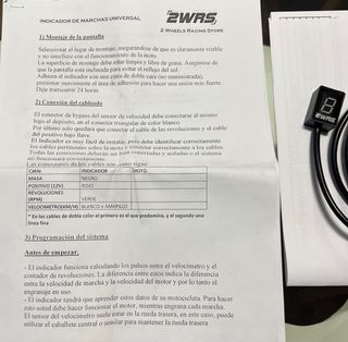 Cuenta marchas 2WRS Yamaha