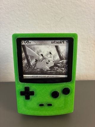 Espositore GameBoy Fosforescente Carte Pokemon