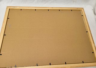 Lámina Dean de Ávila Antiguo Marco Dorado