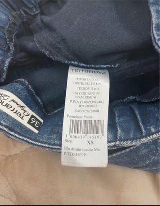 Jegging Terranova Acid Wash Tg.XS veste S
