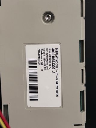 Panel Frontal Horno Whirlpool 6th Sense