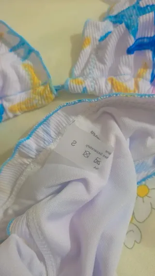 Bikini estrellas de mar multicolor