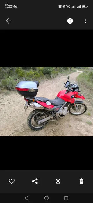 BMW F650GS 75.000 km - Fallo culata