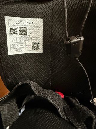 Botas DC Lotus snowboard mujer negras