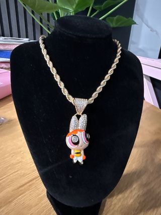 Collar Supernenas Chapado Oro 14K 50cm