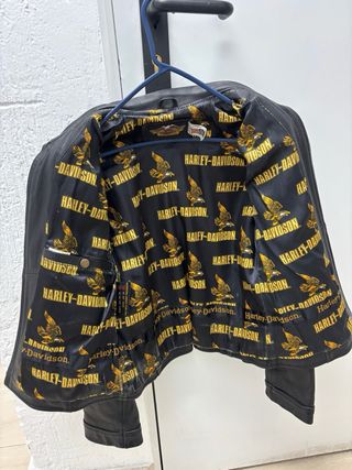 Chaqueta Cuero Harley-Davidson Vintage Negra