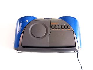 Sharp QT-CD210H Boombox CD Radio Cassetta Funziona