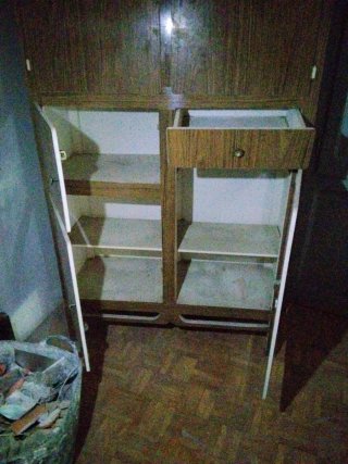 Alacena cocina vintage madera