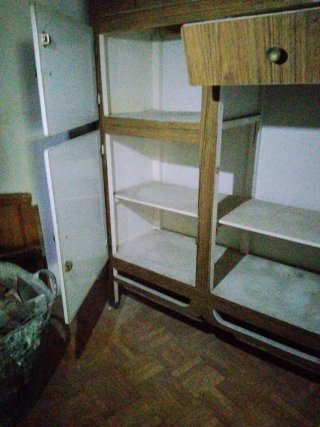 Alacena cocina vintage madera