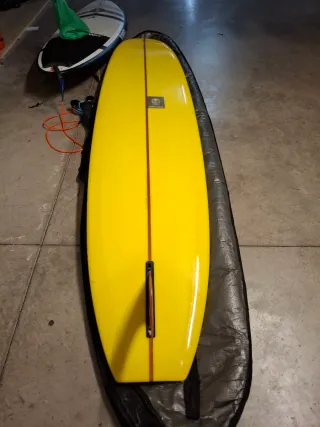 Tabla Surf Longboard Christenson Amarilla