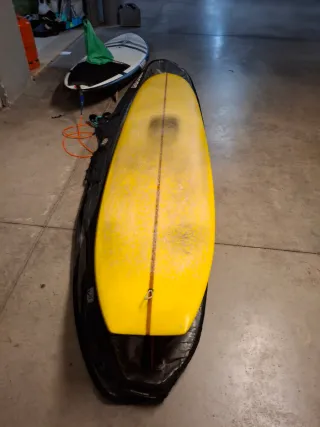 Tabla Surf Longboard Christenson Amarilla