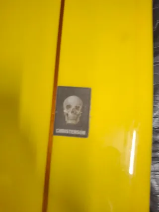 Tabla Surf Longboard Christenson Amarilla