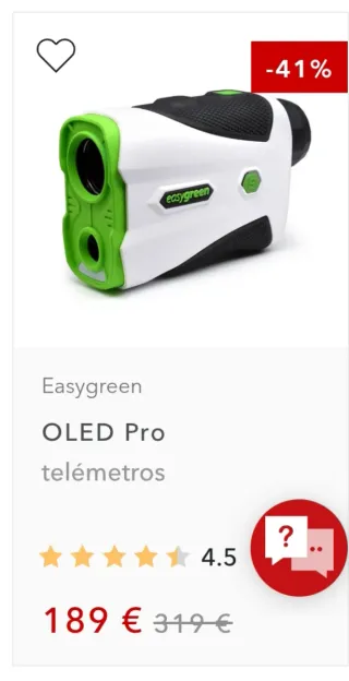 Telémetro Easygreen OLED Pro