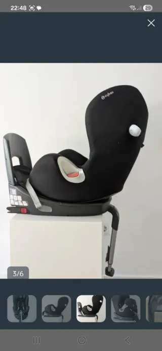 Silla coche Cybex bebé