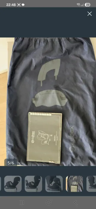 Silla coche Cybex bebé