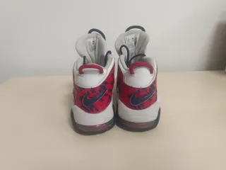 Nike Air More Uptempo Rojas y Blancas