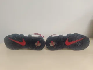 Nike Air More Uptempo Rojas y Blancas