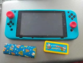 Carcasa silicona Nintendo switch super zings